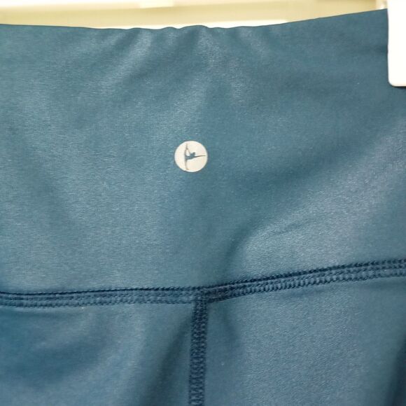 90 Degree By Reflex Blue Leggings Women's For Yoga and Exercise Size S - Picture 4 of 10